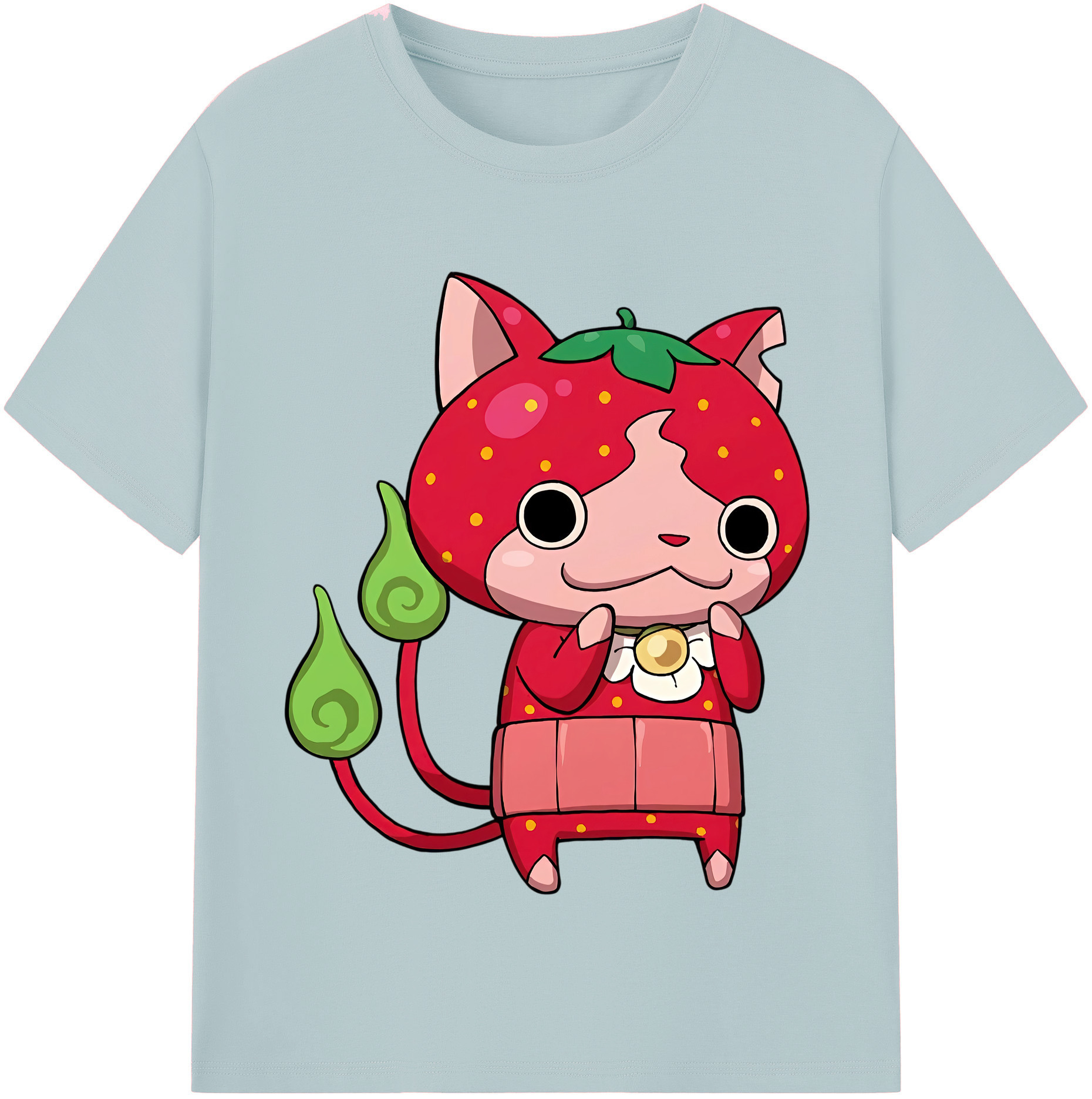 （画像用） 妖怪ウォッチ Yo-kai Watch 綿100％半袖Tシャツ（フロントプリント）